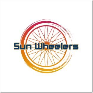 Sun Wheelers 'Sunset' Logo Posters and Art